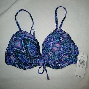 NWT Raisins push-up Bikini top